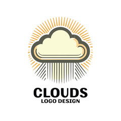 Clouds Vector Logo Design