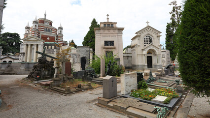 Cementerio Monumental de Milán, Milán, Italia