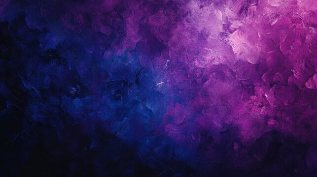 Fundo gradiente desfocado blured azul roxo preto. Capa para poster, cartaz, apresenta&Atilde;&sect;&Atilde;&pound;o de produto. Banner para website. Fundo de tela, prote&Atilde;&sect;&Atilde;&pound;o de tela. Fundo texturizado com efeito ru&Atilde;&shy;do