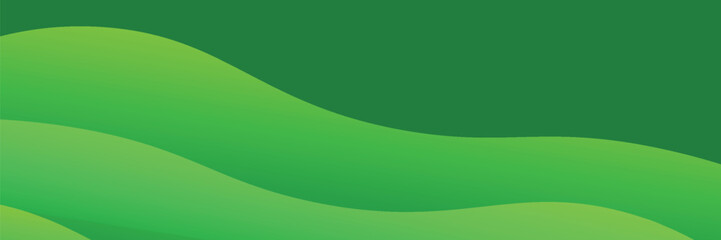 Obraz premium abstract green banner background. futuristic technology style. vector