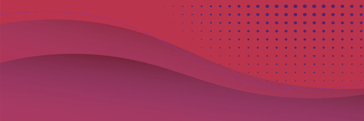 Abstract red banner background. Graphic design banner pattern background template with dynamic curve shapes. vector