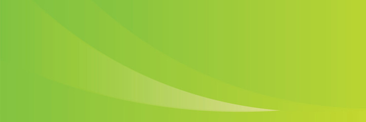 Vector green line background curve element with green space for text and message design, overlapping layers