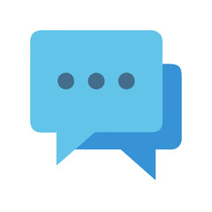  Icon Representing Chat Bubbles for Text