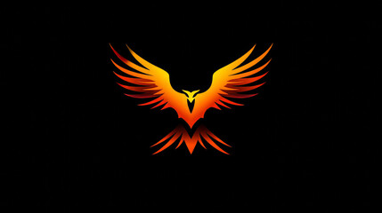 Obraz premium Eagle symbol isolated on white or logo template. Jpeg version also available in gallery