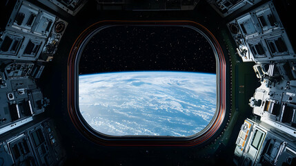 Space Station View Of Earth