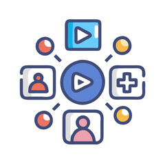  Modern Social Media Icon for Online Presence