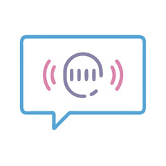  Sleek Speech Recognition Icon for Modern Technology