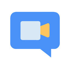  Stylish Video Chat Box Icon for Group Discussions