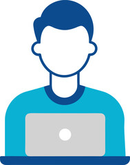 Project manager vector illustration