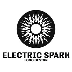Electric Spark Vector Logo Design