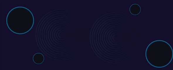 Abstract blue circle background. Vector illustration design for presentations, banners, covers, web, flyers, cards, posters, wallpapers, textures, slides and business cards