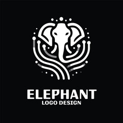 Elephant Vector Logo Design