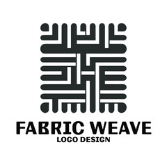 Fabric Weave Vector Logo Design