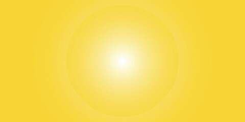 Vector. Empty yellow white color studio room background. Template mock up for display or montage of product. Business backdrop.