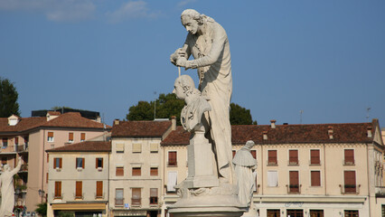Plaza della Valle, Padua, Italia