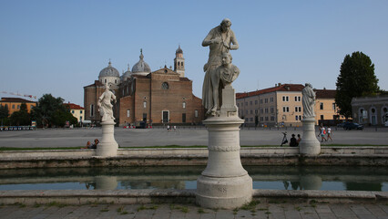 Abad&iacute;a de Santa Justina, Plaza della Valle, Padua, Italia