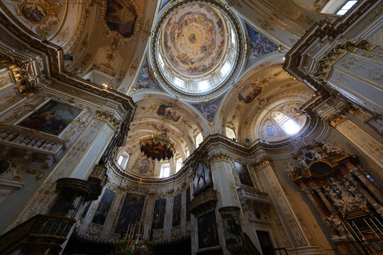 Catedral de San Alejandro M&aacute;rtir, B&eacute;rgamo, Italia