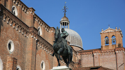 Estatua del Comandante Bartolomeo Colleoni, Venecia, Italia