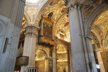 Basílica de Santa María la Mayor, Bérgamo (Italia).