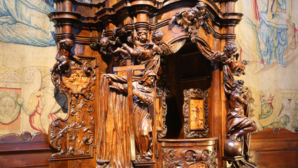 Basílica de Santa María la Mayor, Bérgamo (Italia).