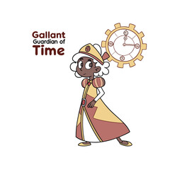  Vibrant Guardian of Time Character