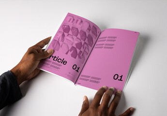 Magazine Spread Mockup