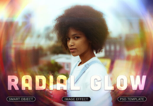 Radial Glow Image Effect