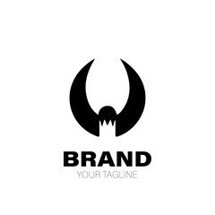 Obraz premium Vampire Logo. Vampire Logo Design. Vampire Logo Brand. Vampire Logo Vector Design Isolated on White Background