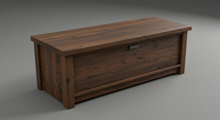 Elegant Wooden Bench Seat Featuring Hidden Shoe Storage for Home Interior