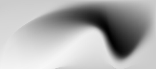 Abstract Wavy Gradient in Black and White