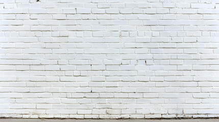 Obraz premium White Brick Wall Texture