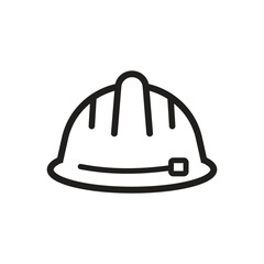 Helmet icon vector illustration. Construction helmet icon. for web, ui, sign and mobile apps