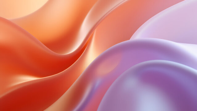 abstract orange with purple Hue silk background 