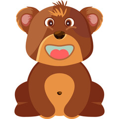 Sportive Bear Icon