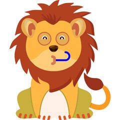 Congratulation Lion Icon
