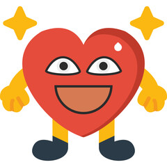 Tired Heart Icon