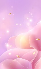 Fototapeta premium A soft pastel gradient background, generation AI 