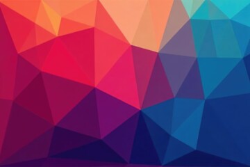 Fototapeta premium Geometric shapes tessellate, creating a dynamic backdrop , architecture, simple