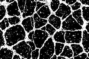 Abstract cracked surface pattern
