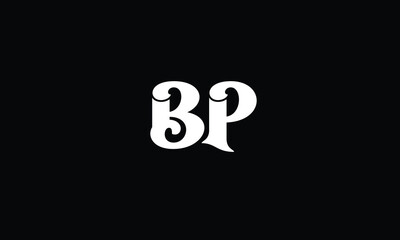 BP,B,P,P,B abstract, letters ,logo ,monogram,