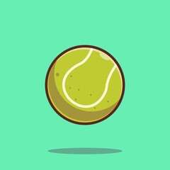 Tennis Ball Illustration