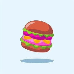 Burger Illustration