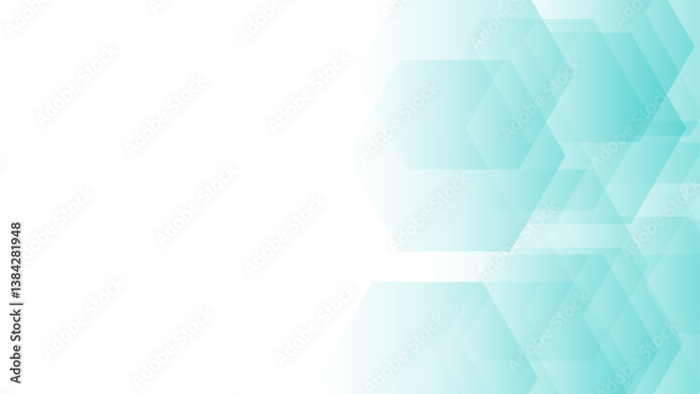 Poster abstract blue grid mosaic background with copy space for mockup template. trendy techno business tem
