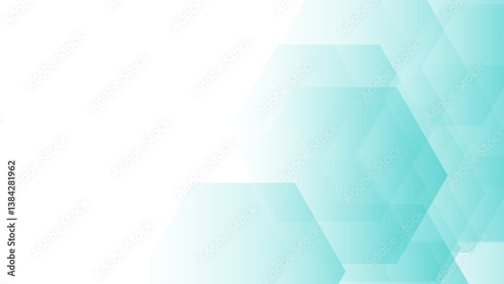 Poster abstract blue grid mosaic background with copy space for mockup template. trendy techno business tem
