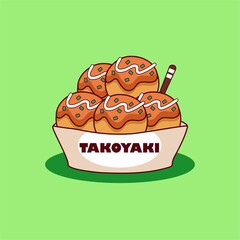 Takoyaki Illustration