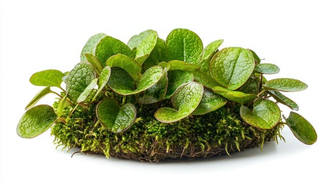 Youtan Poluo (Rare parasitic plant) isolated on white background