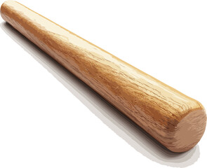 wood isolated on white background