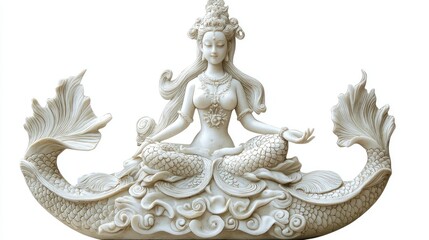 Fototapeta premium Ran (Sea Goddess) isolated on white background