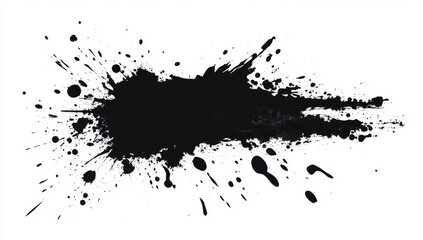 Abstract Ink Splatters