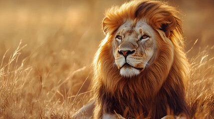 Obraz premium portrait of a lion